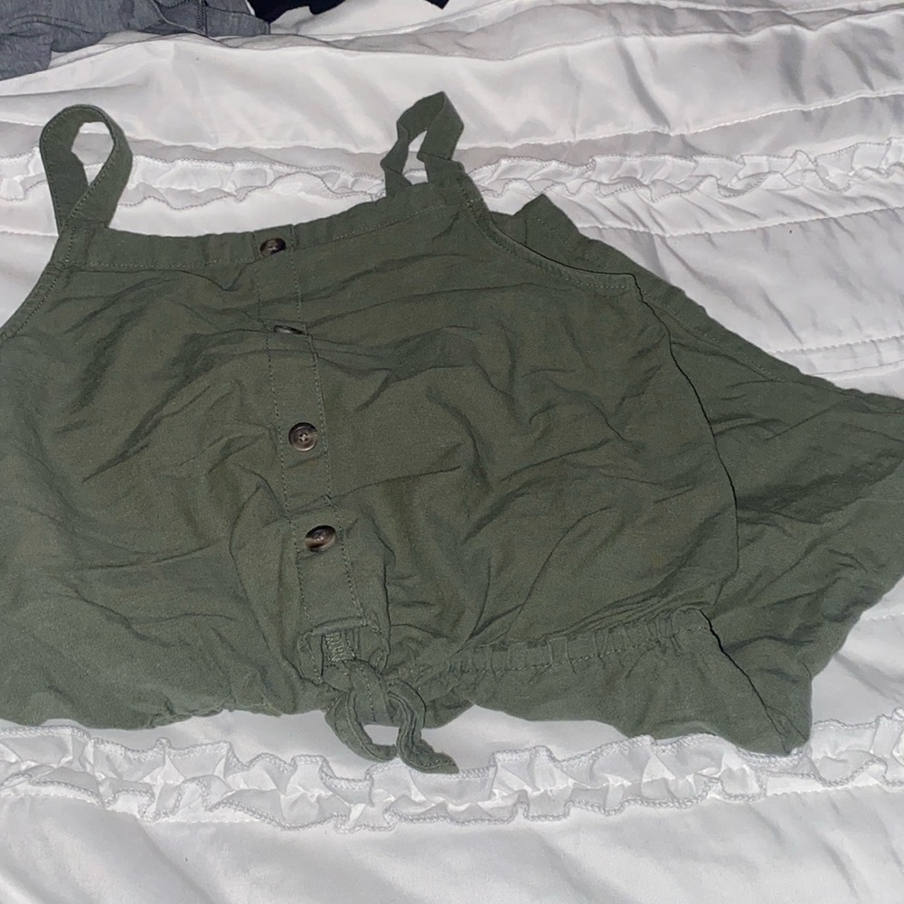 Jumpsuit shirt from old navy girls